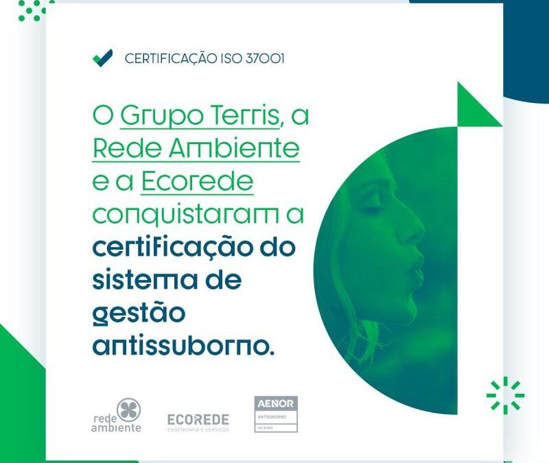 A Rede Ambiente como pioneira na certificação Antissuborno